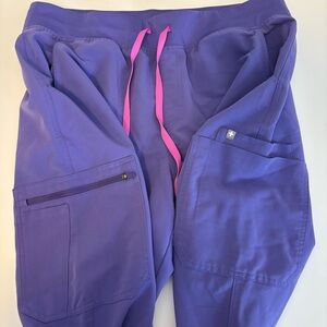 Figs Purple Scrub Pants